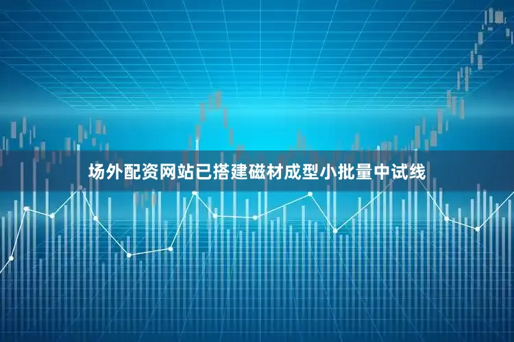 场外配资网站已搭建磁材成型小批量中试线